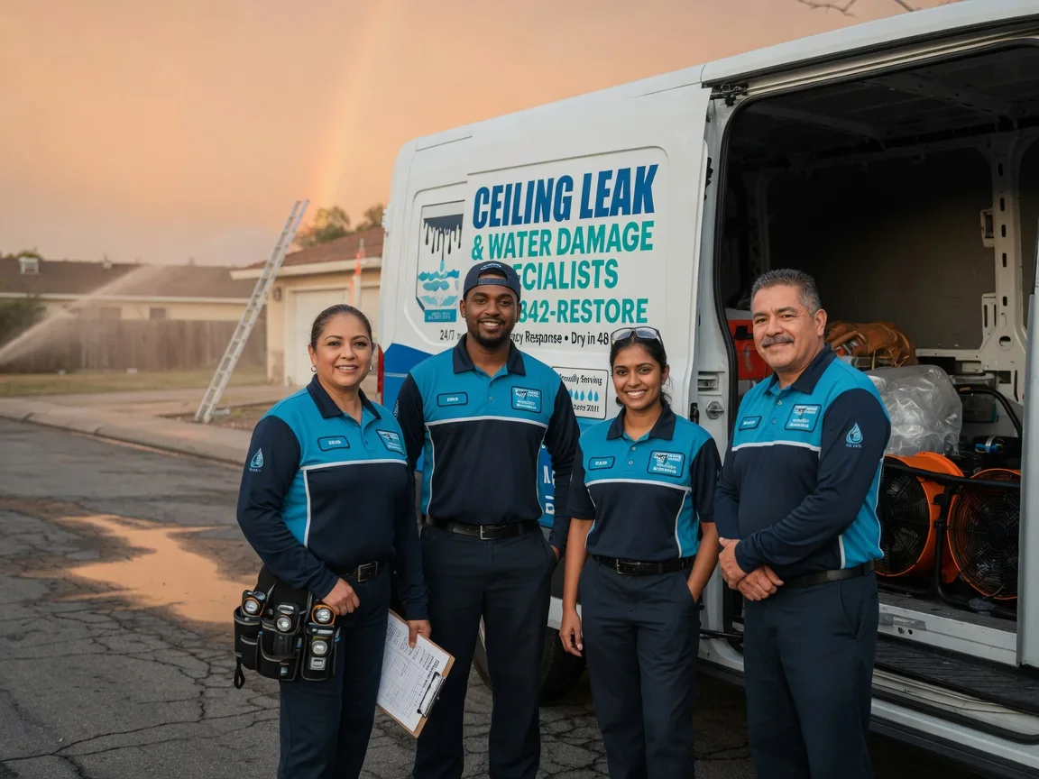 Ceiling Leak Cleanup company in Worcester, PA